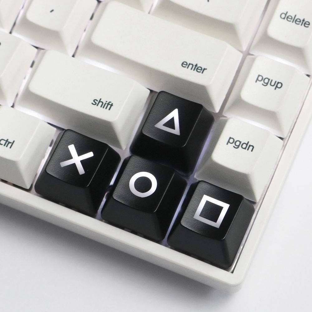 Cap Up Down,Mechanical Keyboard Pbt Keycap Button Key-Black