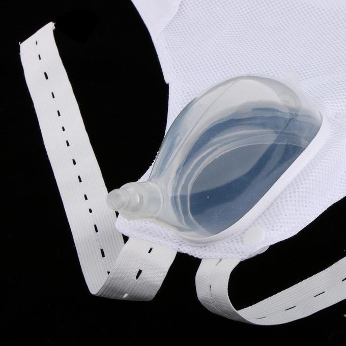 Male External Catheter + 2 Drainage Urine Urinal Leg Bag + Underwear