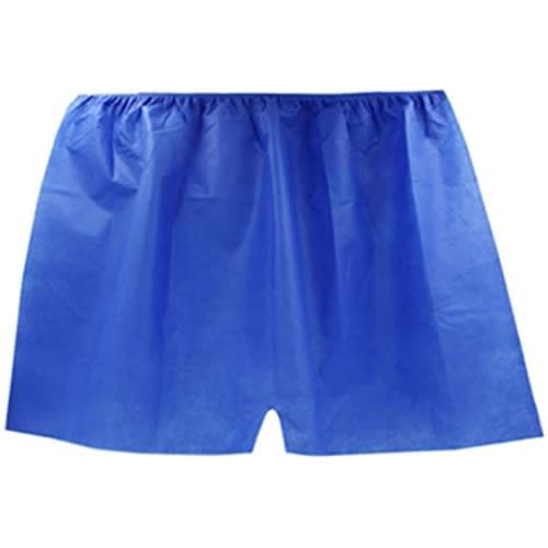Men's Disposable Boxer - 6 Pieces - Blue