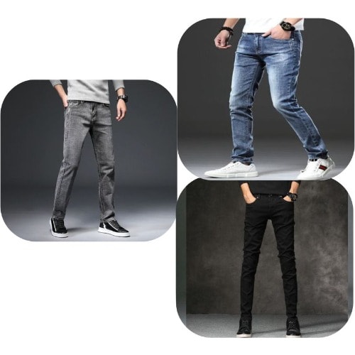 Stock Jeans For Men - 3 Pieces