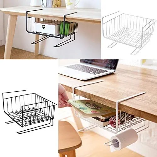 Desktop Office - Kitchen Hanging Storage Basket - 2 Pieces
