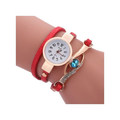 Sloggi Ladies' Bracelet Wristwatch - Red