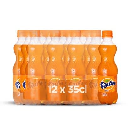 Zero Fanta Orange Drink - 35cl (x 12)