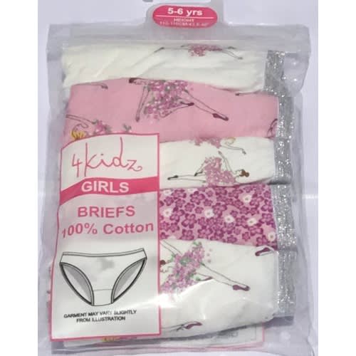5-in-1 Girls Pant- Pink Ballerina