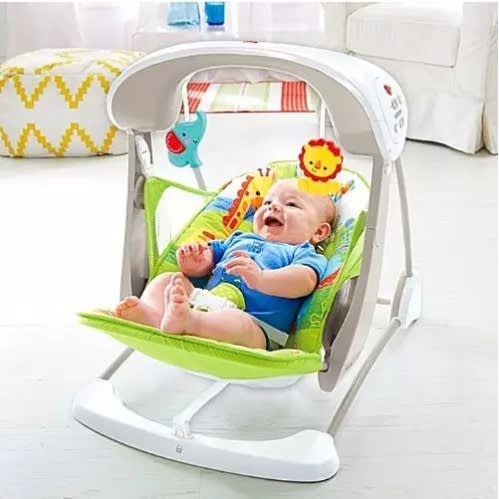 Rainforest Friends Take-along Swing & Seat,,,,comfort