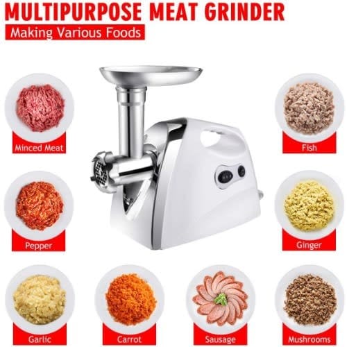 Electric Meat Mincer And Grinder - 2000w