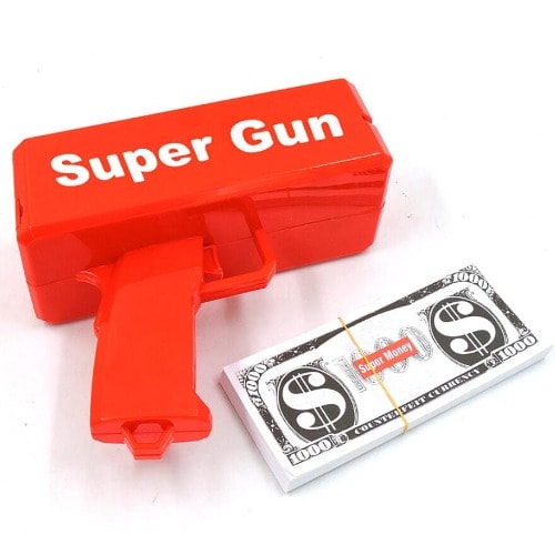 Super Gun Cash Cannon Money Gun