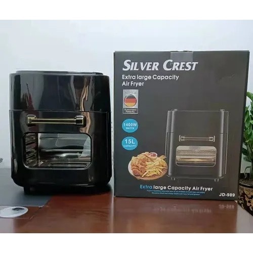 Multifunction Electric Air Fryer Oven - Led Digital Display - Large Capacity - 15l