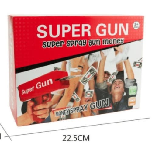 Money Gun For Party - Red