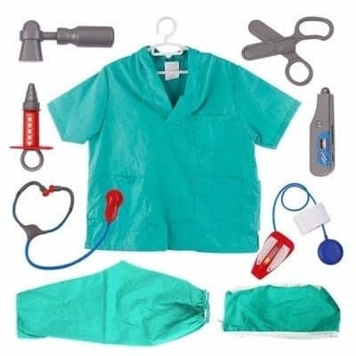 Kids Surgeon Costume Set