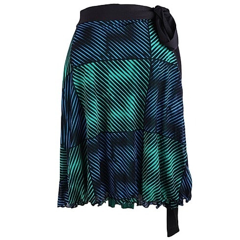 Olumi - Flair Skirt With Belt - Multicolor