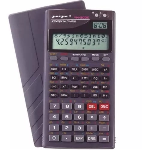 Porpo 11 Digits Function Scientific Calculator -  Yh-2000 2.5''