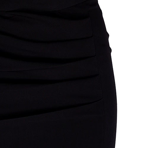 Black Drape Skirt