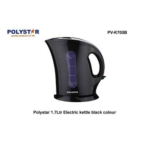 Electric Kettel Black pv-k700b - 1000W - 1.7ltr
