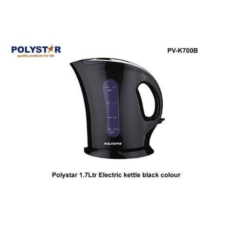 Electric Kettel Black pv-k700b - 1000W - 1.7ltr