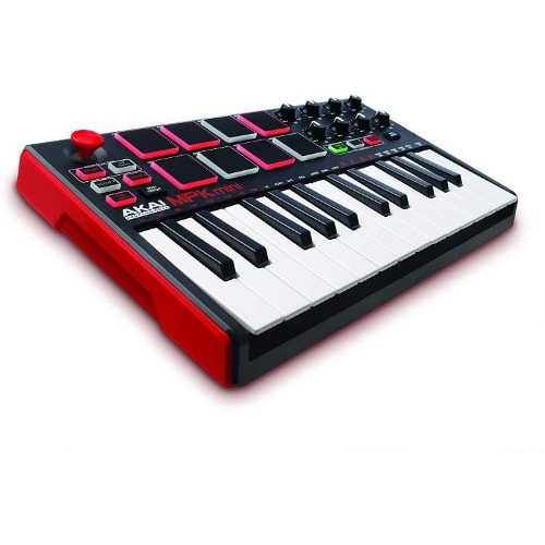 Professional Mpk Mini Mkii – 25 Key Usb Midi Keyboard Controller With 8 Drum Pads