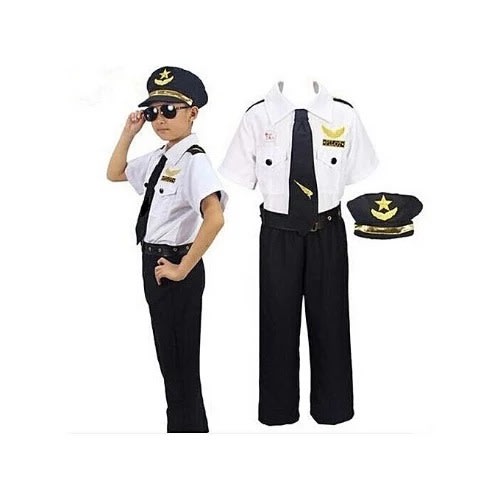 Kiddies Pilot Costume - Complete Set