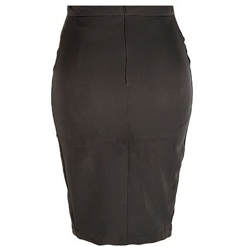 Olumi - Drape Skirt - Grey