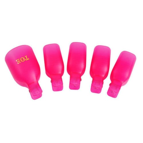 Plastic Toe Nail Polish Remover - 5 Pieces