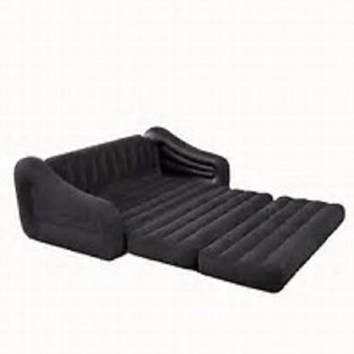 Pull-out Sofa Inflatable Bed - Black