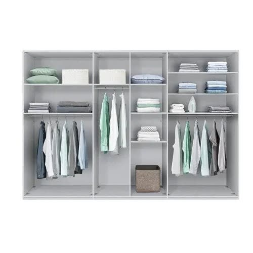 Ammiras 6 Door Wardrobe - Black