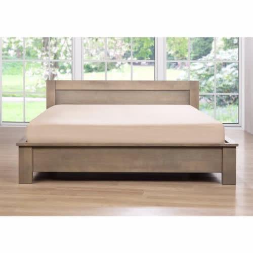 Platform Queen Bed - Grey