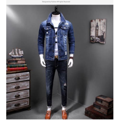 Men's Authentic Western Jeans Jacket