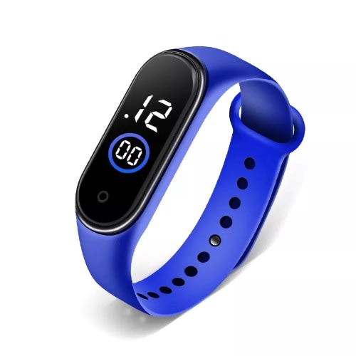 Touch Screen LED Sports Watch - Blue