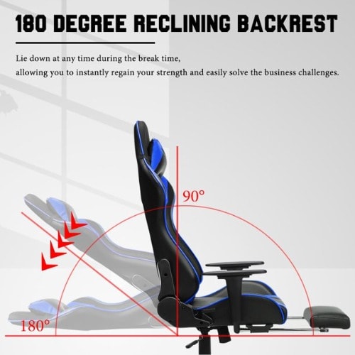 Multipurpose Chair With Lumbar Support Footrest