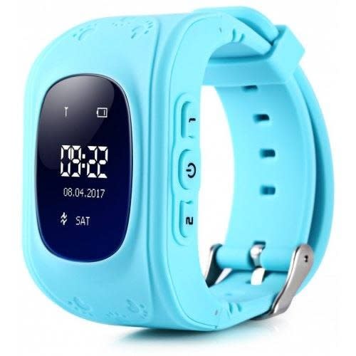 Kids' Oled Display Gps Smart Watch - Blue