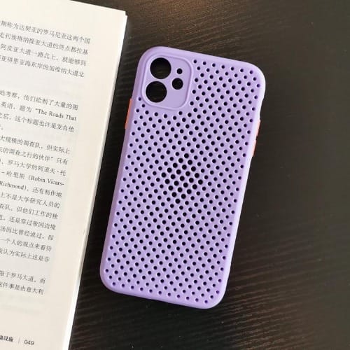 Breathable Hole Case For Iphone 11