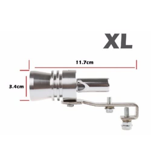 Car Universal Sound Simulator Whistle Exhaust Pipe