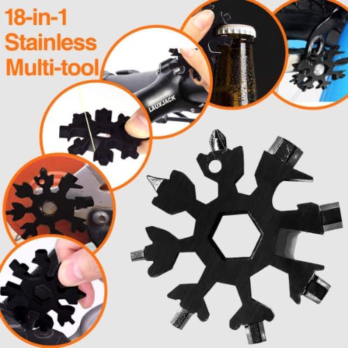 Stainless Steel Multi Tool Snowflake Screwdriver Wrench