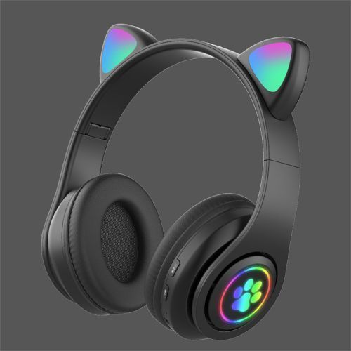 Cat Ear 5.0 WirelessBluetooth Stereo OverEar FoldableHeadset