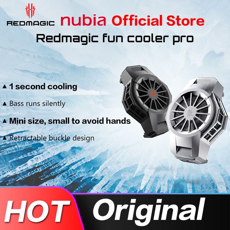 100%  Nubia REDMAGIC Gaming Phone Fan Cooler For Red Magic ICE Dock Fan