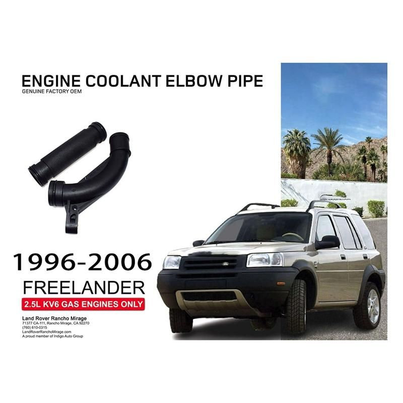 2PCS PEP103580 PEP101970L Thermostat Hose Pipes Kit Coolant Pipe  Plastic Elbow for 1 1996-2006