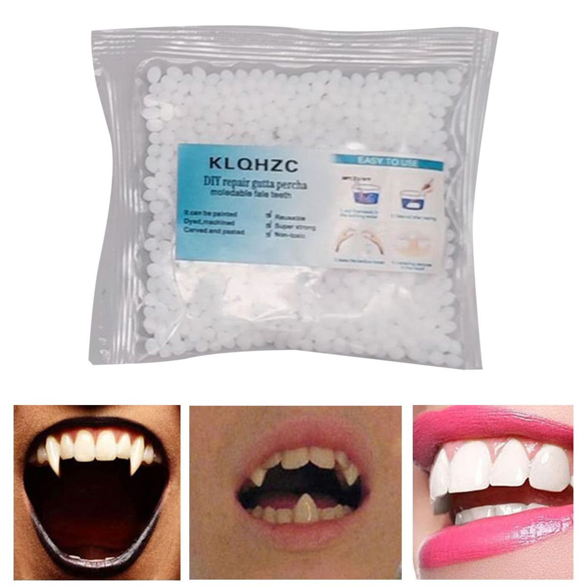 Temporary Tooth Repair  25G Repair Granules 8x8cm