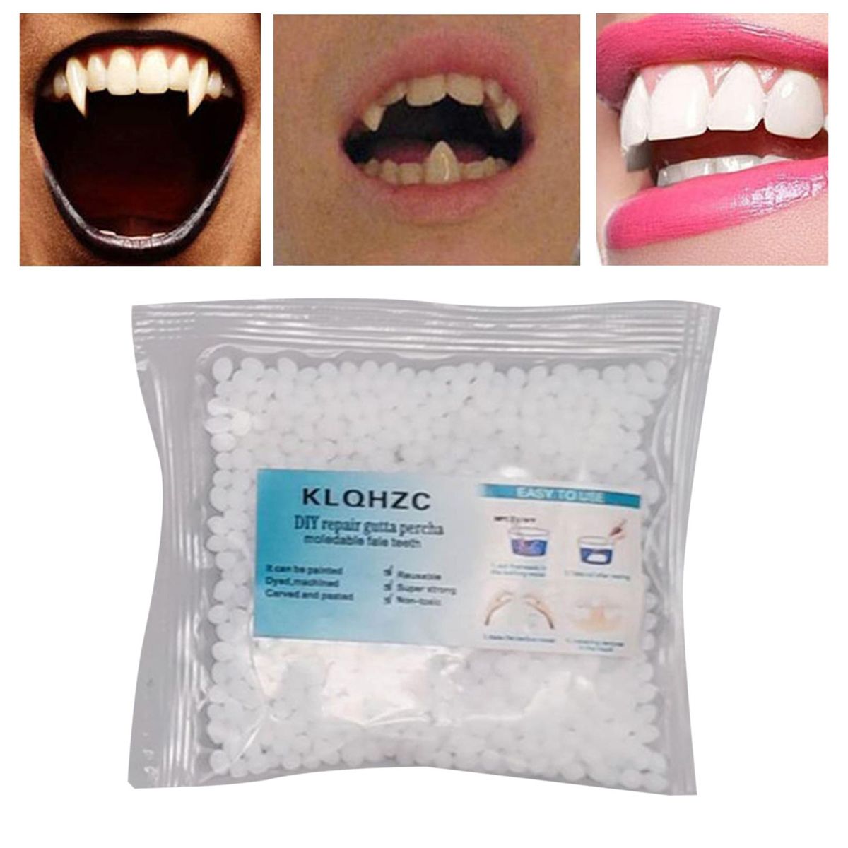 Temporary Tooth Repair  25G Repair Granules 8x8cm