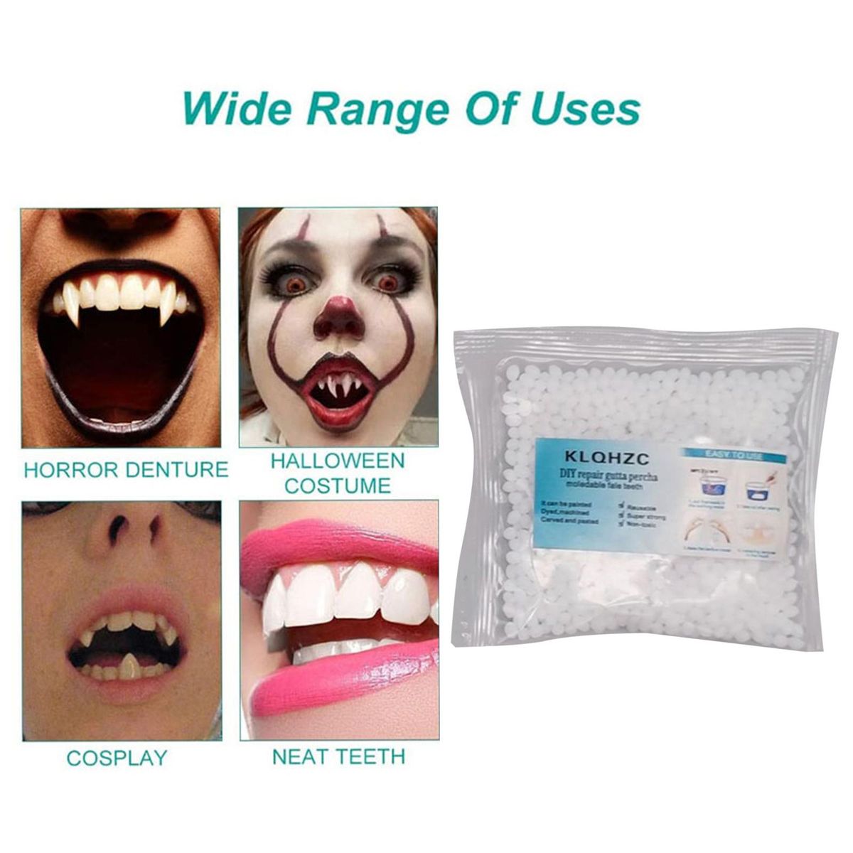 Temporary Tooth Repair  25G Repair Granules 8x8cm