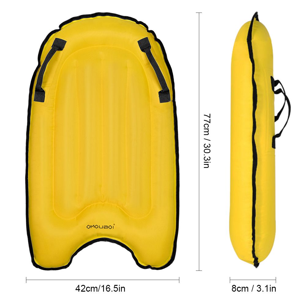 Inflatable Surfing Board With Handles Surfing Body Board
