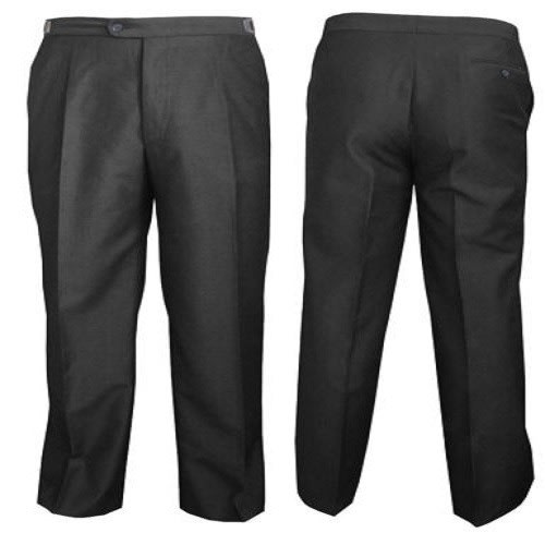 Men's Traditional Short Sleeve Safari Suit - Black & Brown