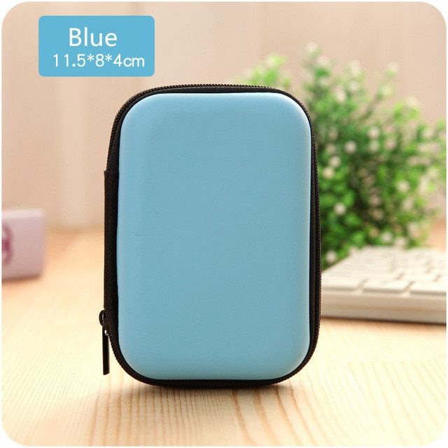 Earphone Wire Storage Organizer Box