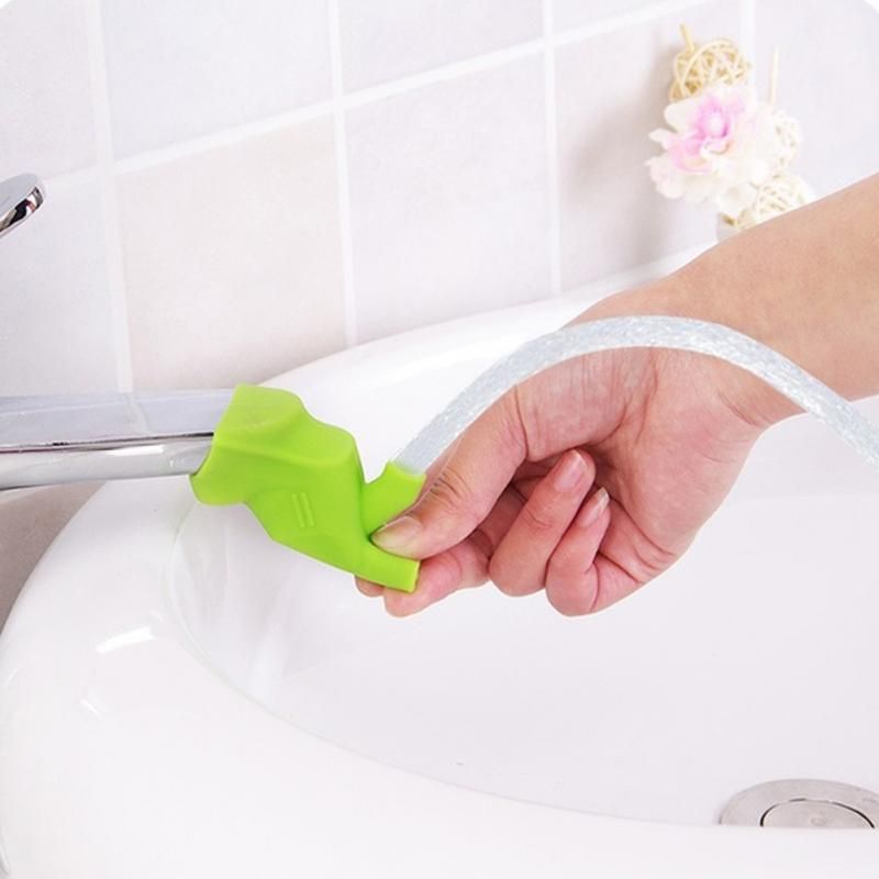 Kitchen Durable Toddler Baby Washing Hands Faucet Extender For Kids Bathroom Fountain Food-grade Silicone Tap