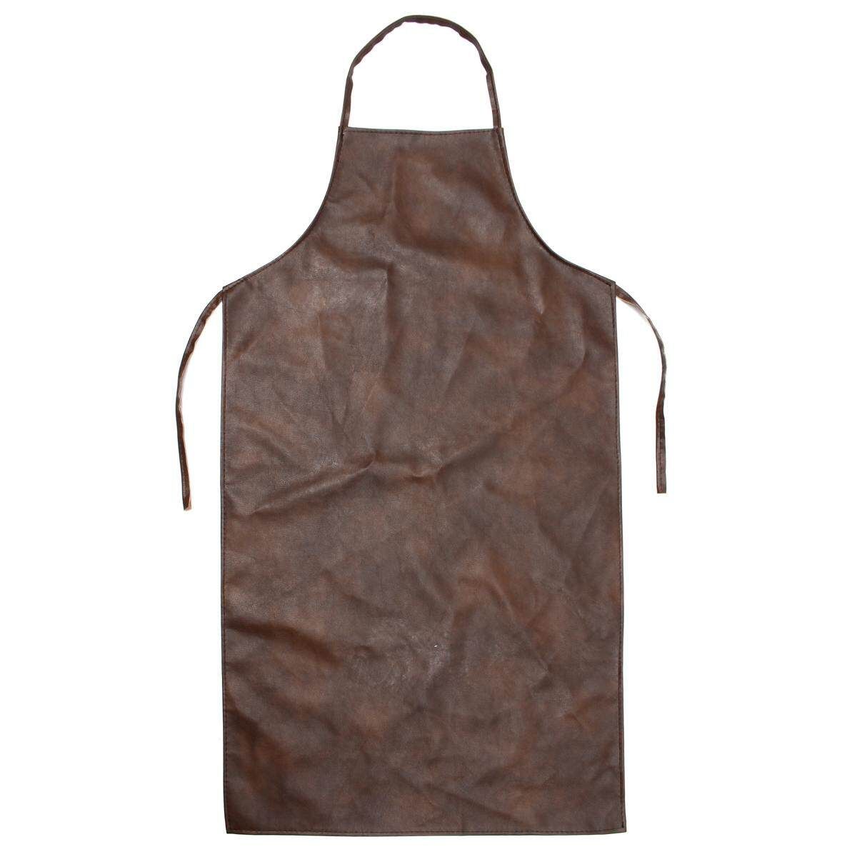 Apron Leather Apron Waterproof Washable Heat Insulation Kitchen
