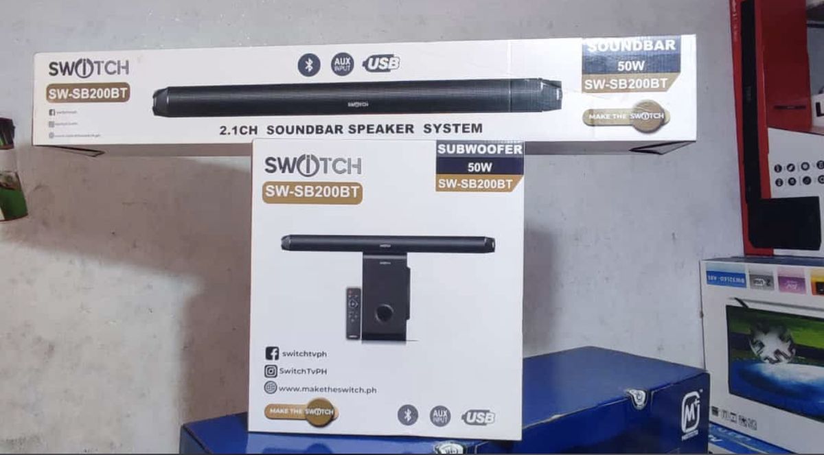 1000 Watts Sound Bar With Bluetooth Connectivity