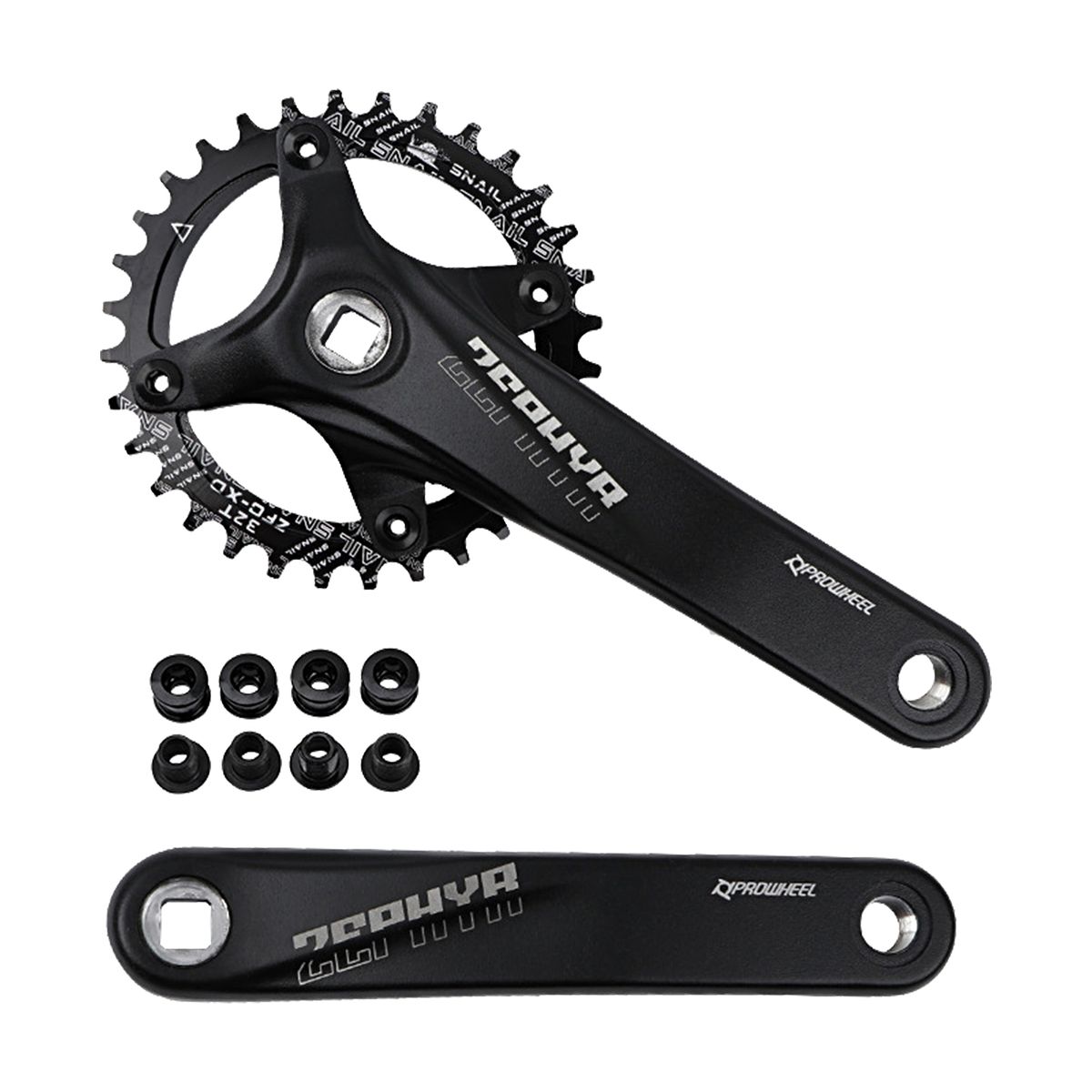 1Pc1 Set Chainring Crankset Square Hole Chainwheel Crank C