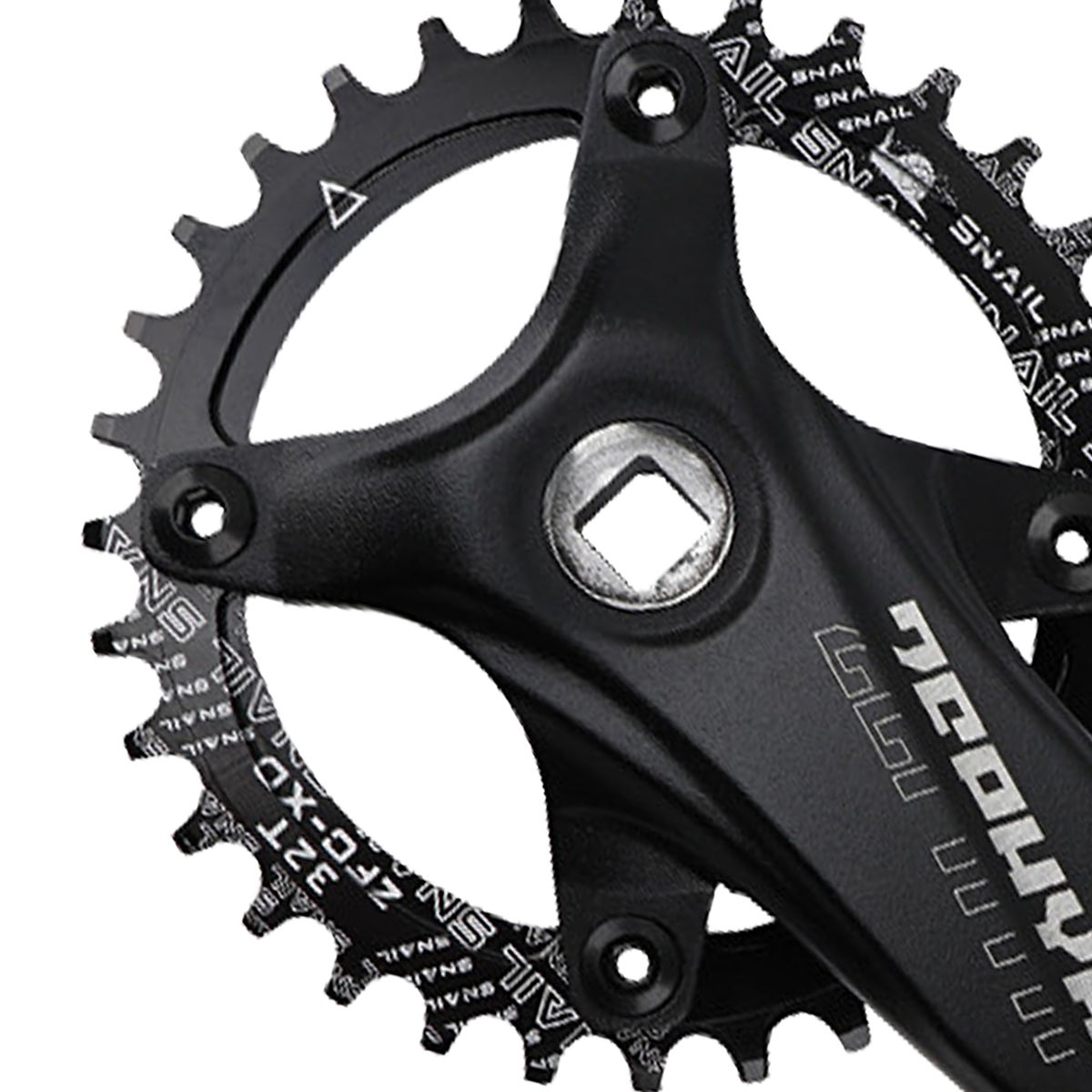 1Pc1 Set Chainring Crankset Square Hole Chainwheel Crank C