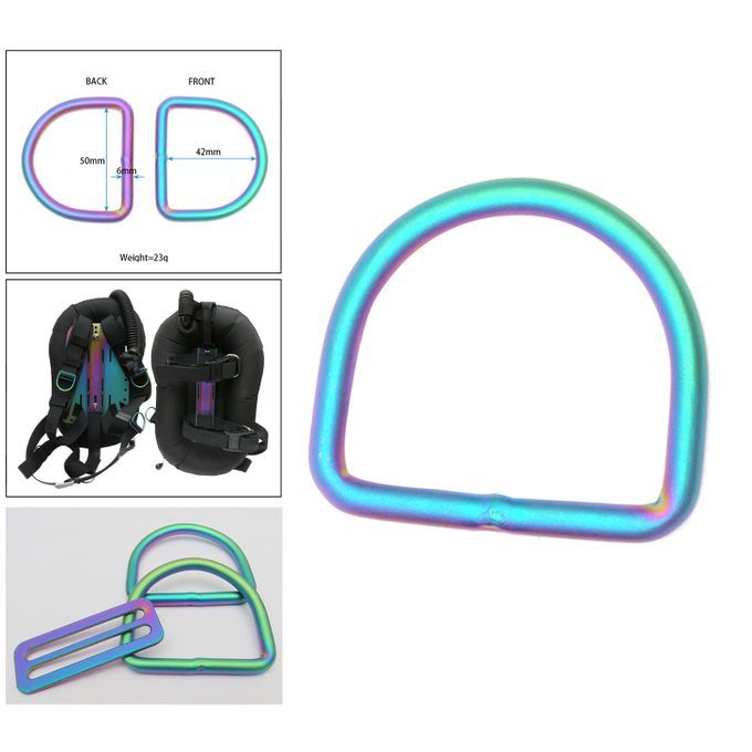 Weight Belt Keeper Snorkeling Free Diving Retainer W/ D-Ring Scuba