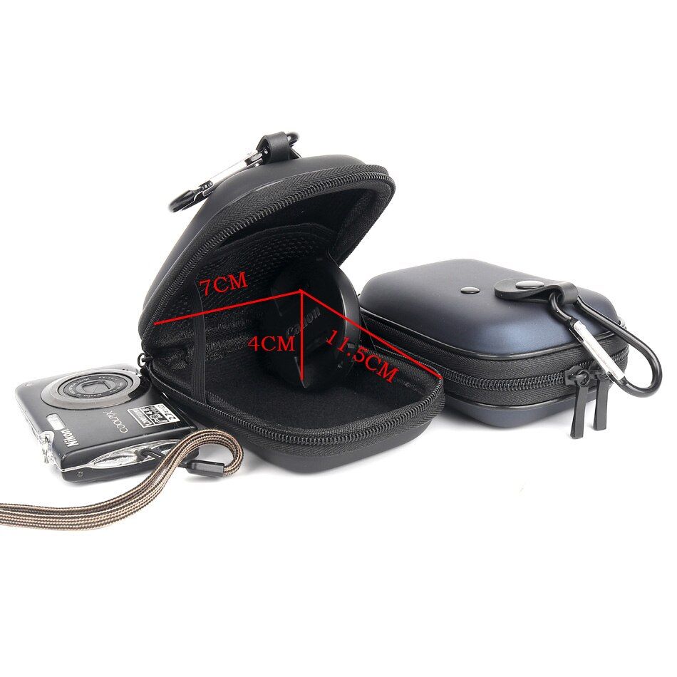 EVA Digital Camera Bag Hard Case Protect Waist Packs For