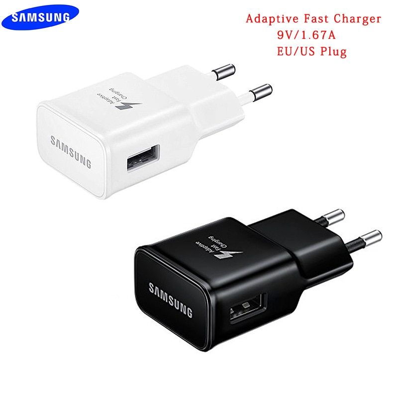 Adaptive 9V/1.67A USB Quick Adapter For Galaxy S6 S7 S8 S9 Plus Note 4 5 8 9 A3 A5 A7 2017 A6 Pro